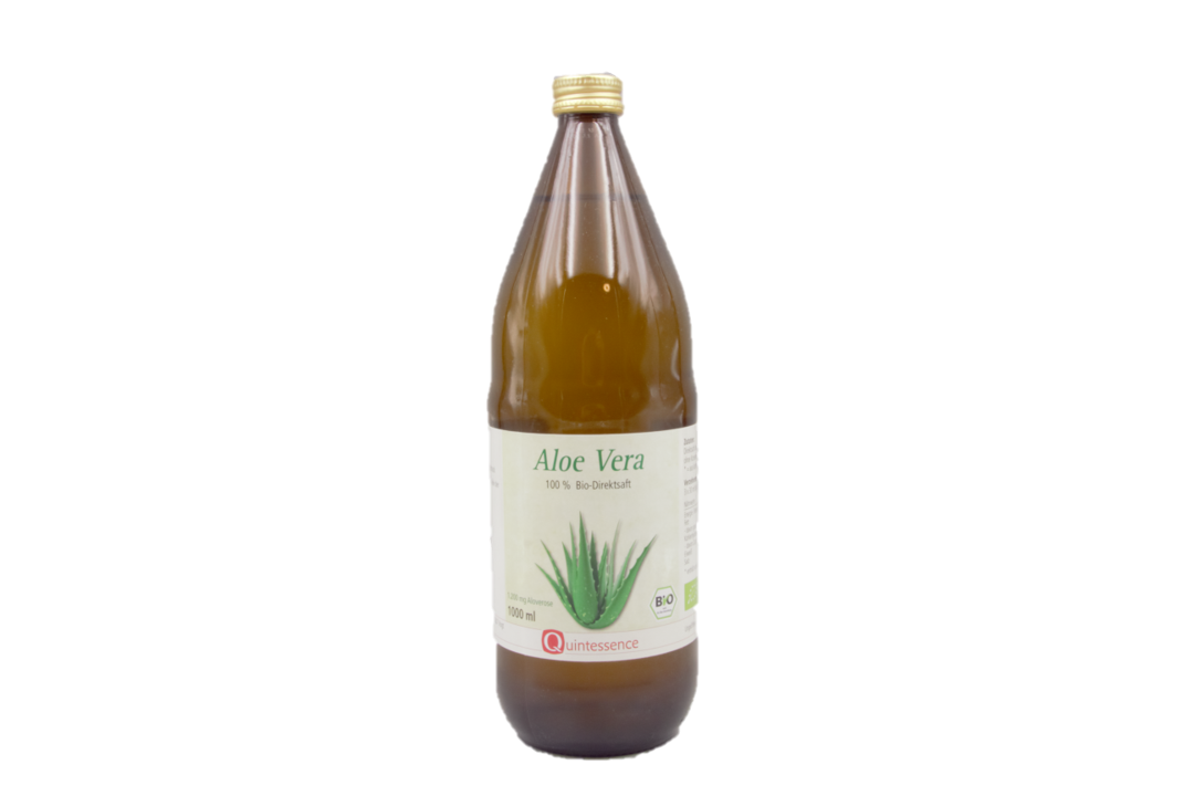 Aloe Vera Saft, Bio, 100% Direktsaft, 1 Liter – Tee- und Kräuterkiste