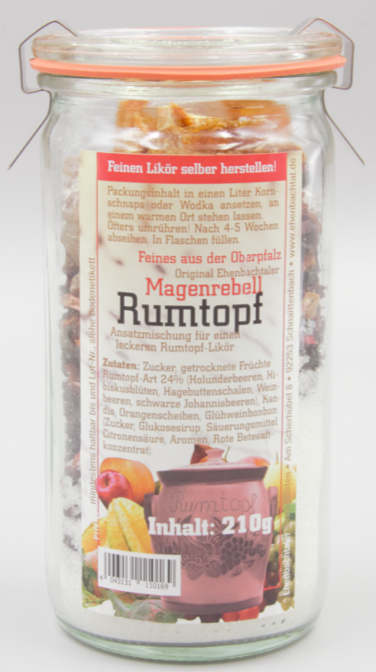 Magenrebell - Rumtopf - Ansatzmischung