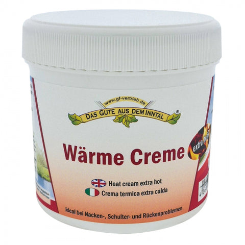 Wärme Creme extra heiß