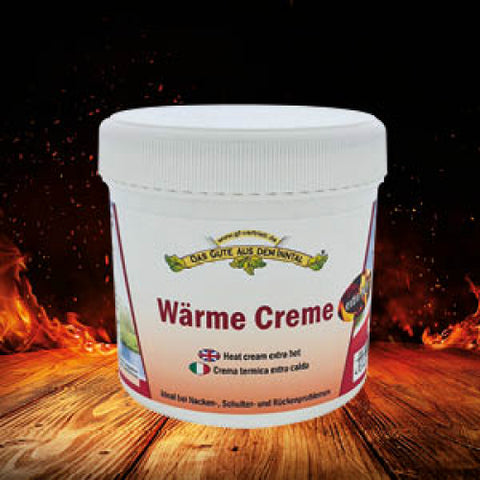Wärme Creme extra heiß