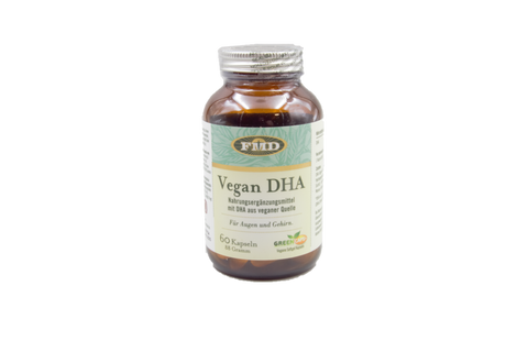 Vegan DHA - nahrungsergänzungmittel mit DHA aus veganer Quelle